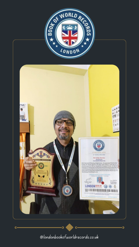 LONDON BOOK OF WORLD RECORD