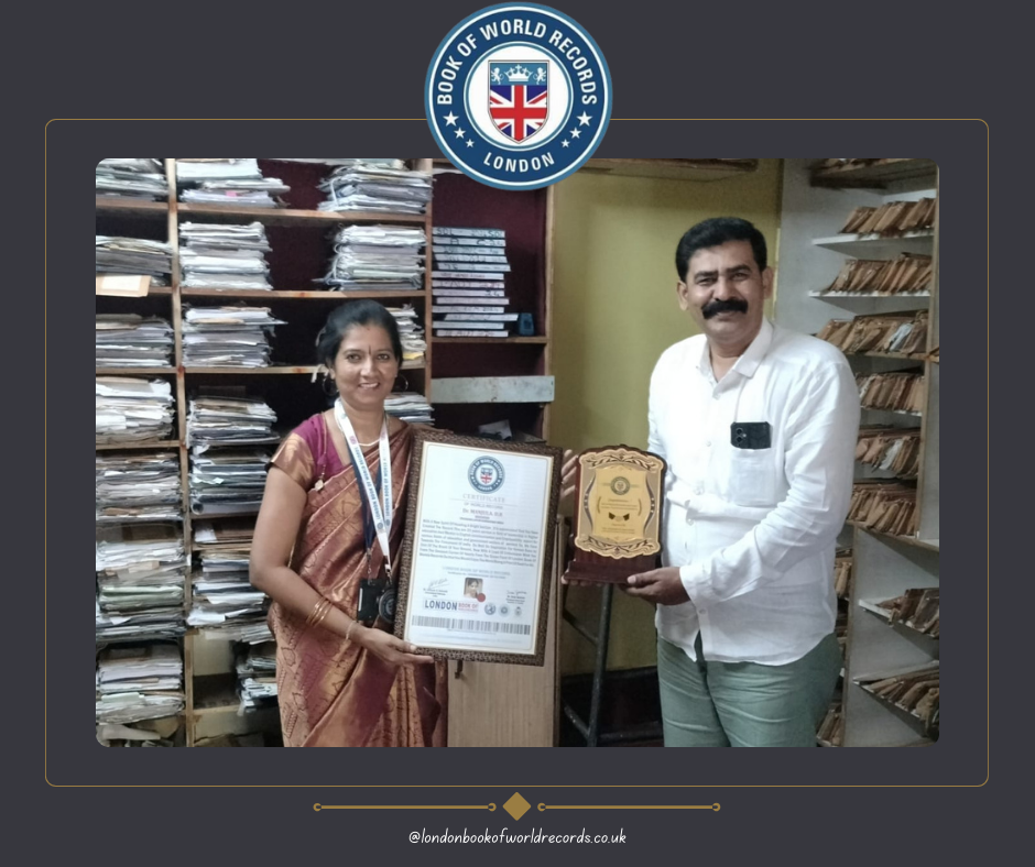 LONDON BOOK OF WORLD RECORD