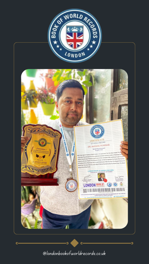 LONDON BOOK OF WORLD RECORD