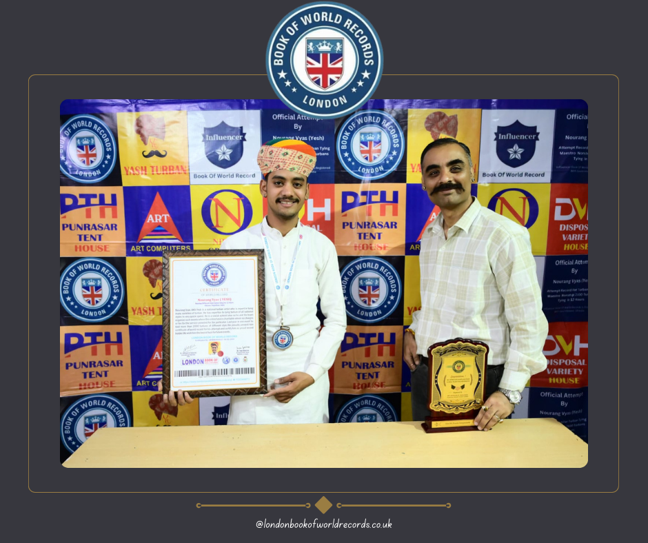 LONDON BOOK OF WORLD RECORD