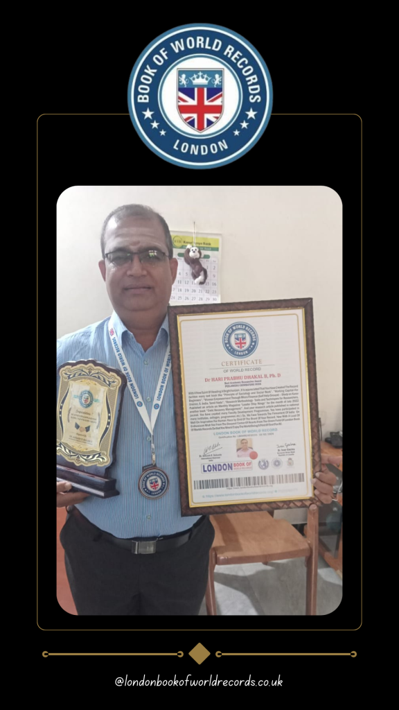 LONDON BOOK OF WORLD RECORD